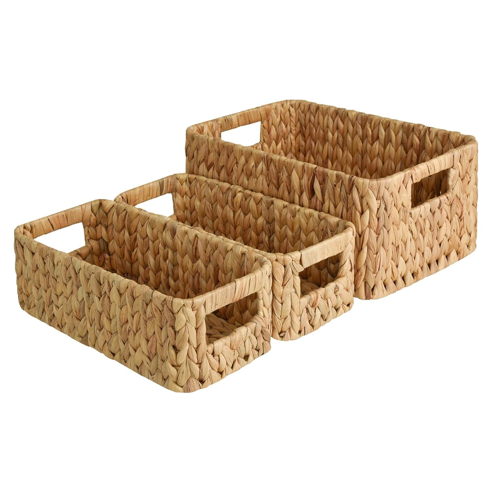 Cestas de Almacenamiento StorageWorks - Juego de 3 Jacinto de Agua