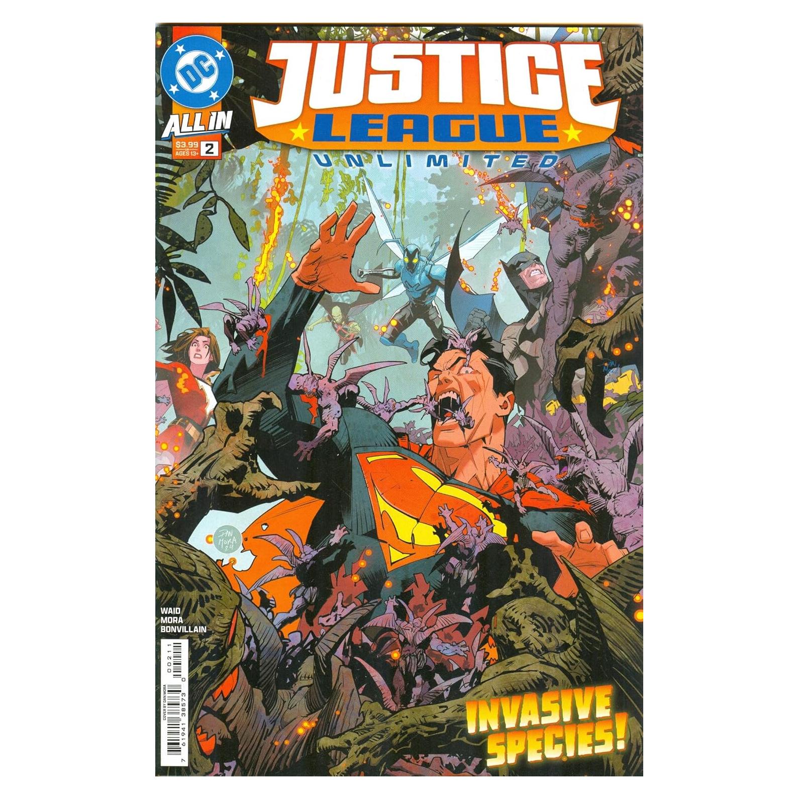 Cómic Liga de la Justicia Ilimitada #2 Feb. 2025 - D.C. Comics