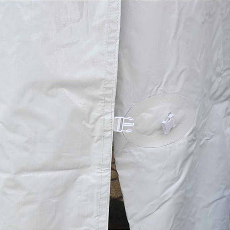 Pared Lateral Sólida Premium Blockout 2.44 x 3.05 m Vinilo Blanco