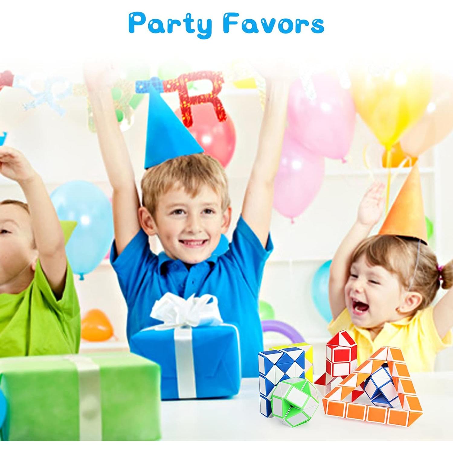 Cubo de Serpiente Fidget Ganowo 12 Piezas Juguete Sensorial