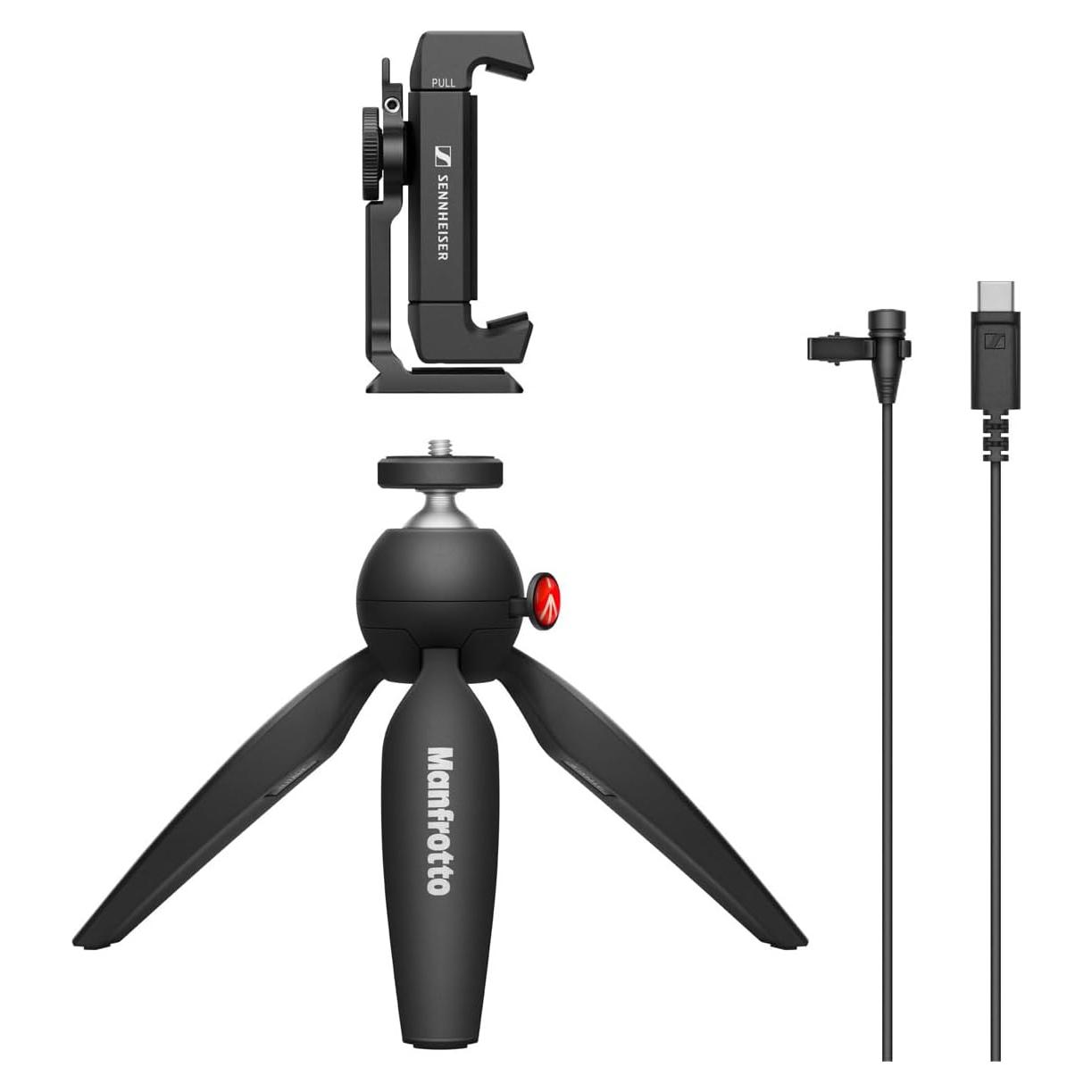 Micrófono Lavalier Sennheiser XS Lav USB-C + Kit Móvil