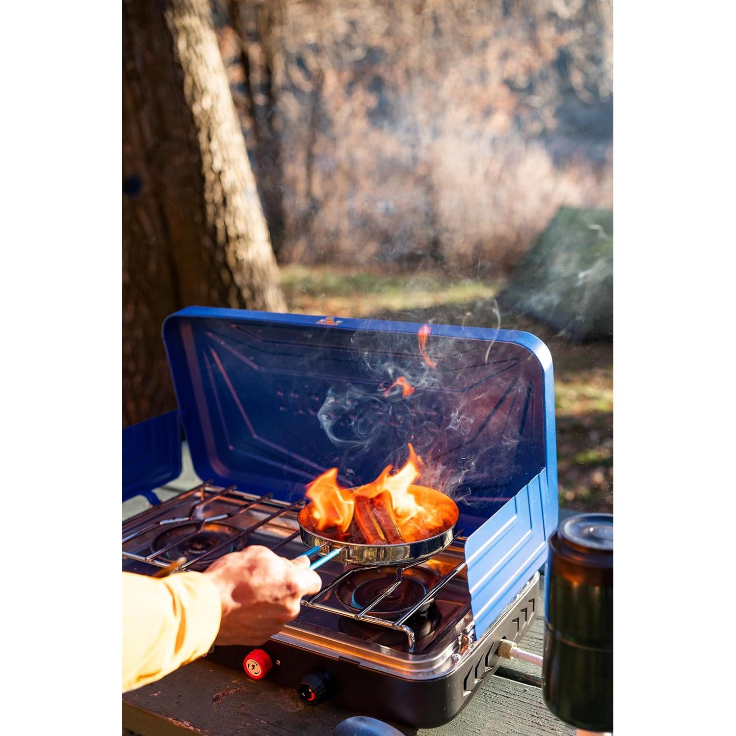 Juego de Cocina de Acero Inoxidable Stansport 4 Piezas