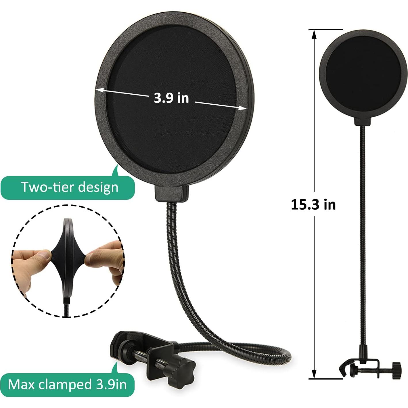 Filtro Pop y Pantalla de Espuma Razer Seiren V2 X - Profesional