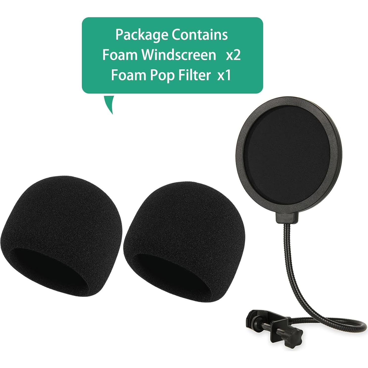 Filtro Pop y Pantalla de Espuma Razer Seiren V2 X - Profesional