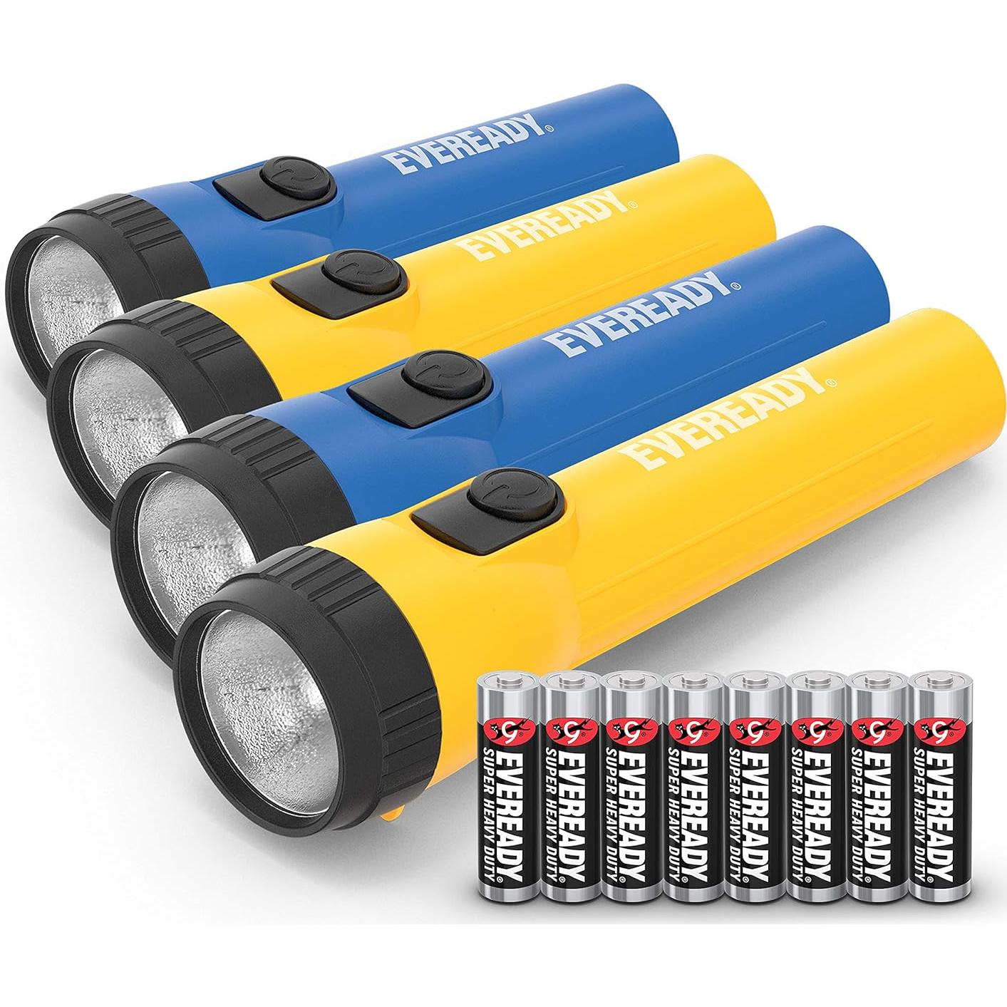 Linterna LED Compacta Eveready para Camping - Paquete de 4