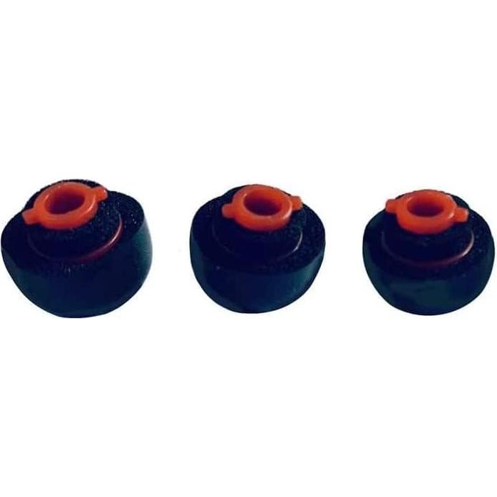 in-Ear Tip Adapter Mount Memory Foam Ear Tips Compatible with Plantronics Voyager 5200 / Voyager Legend /Pro , Reducing Noise Earbuds Foam Ear Tips, 3 Piece S/M/L, Foam Black