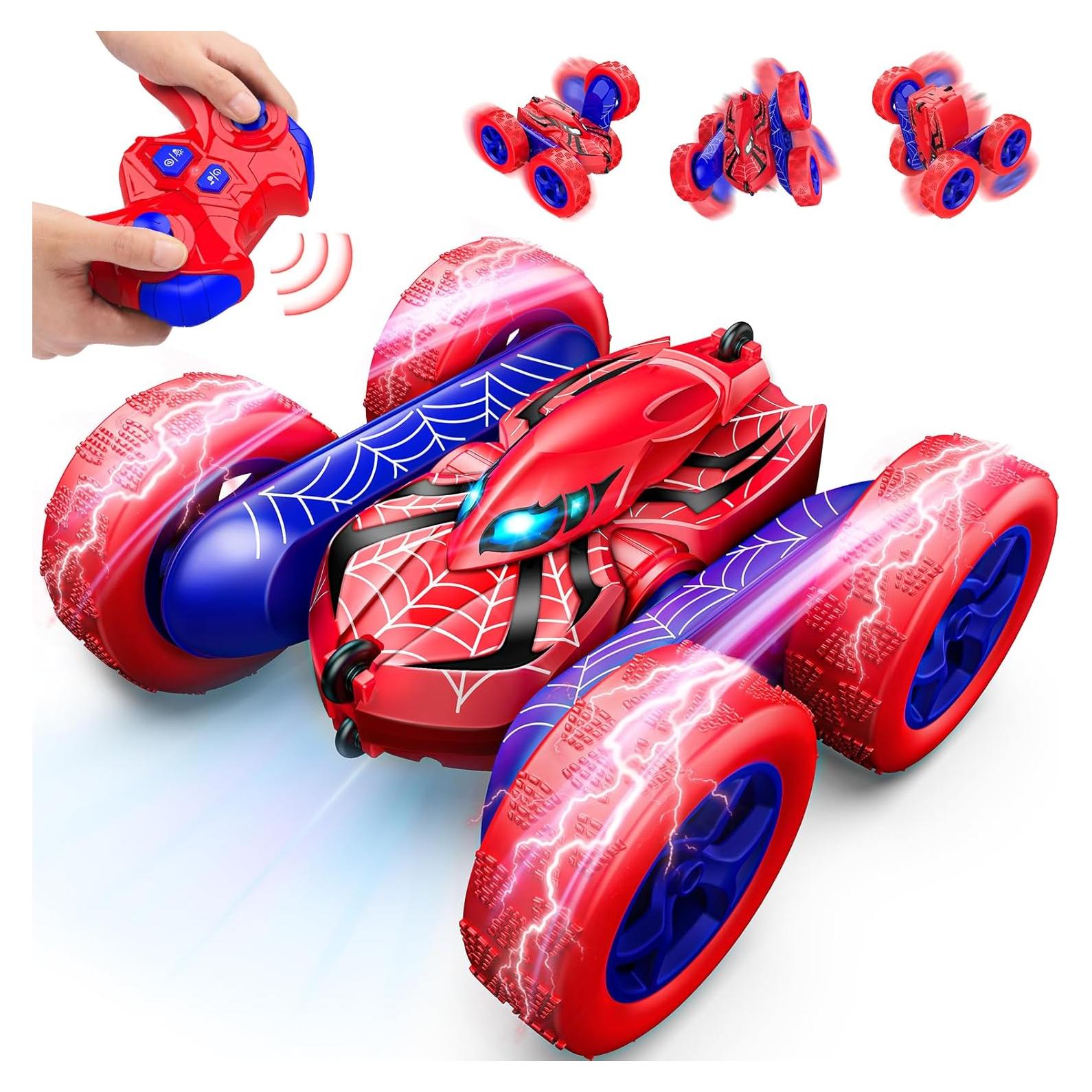 Coche RC 4WD Doble Lado 360° Excitobo para Niños 3-12 Años