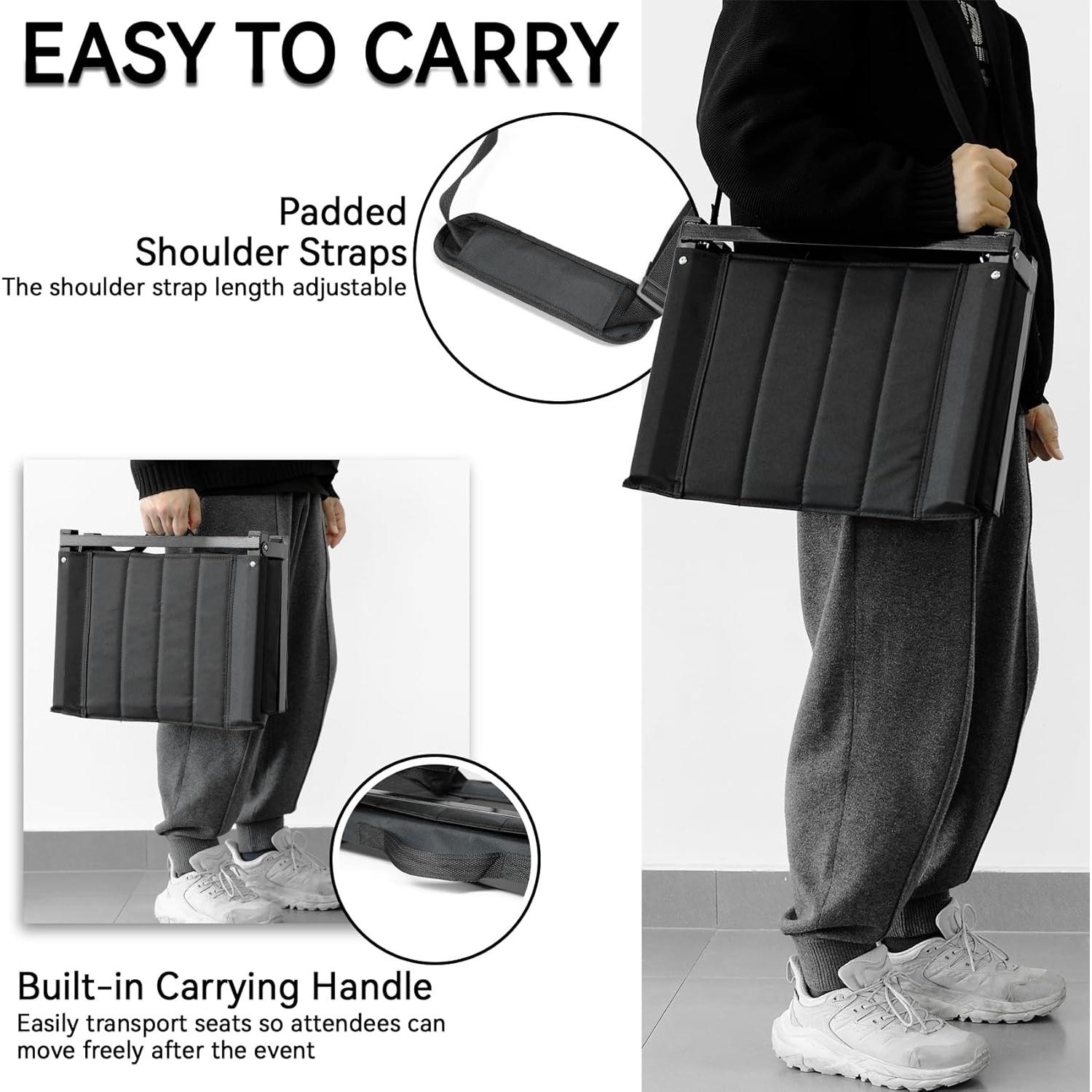 Asiento de Estadio Plegable SamitValt con Respaldo y Cojín