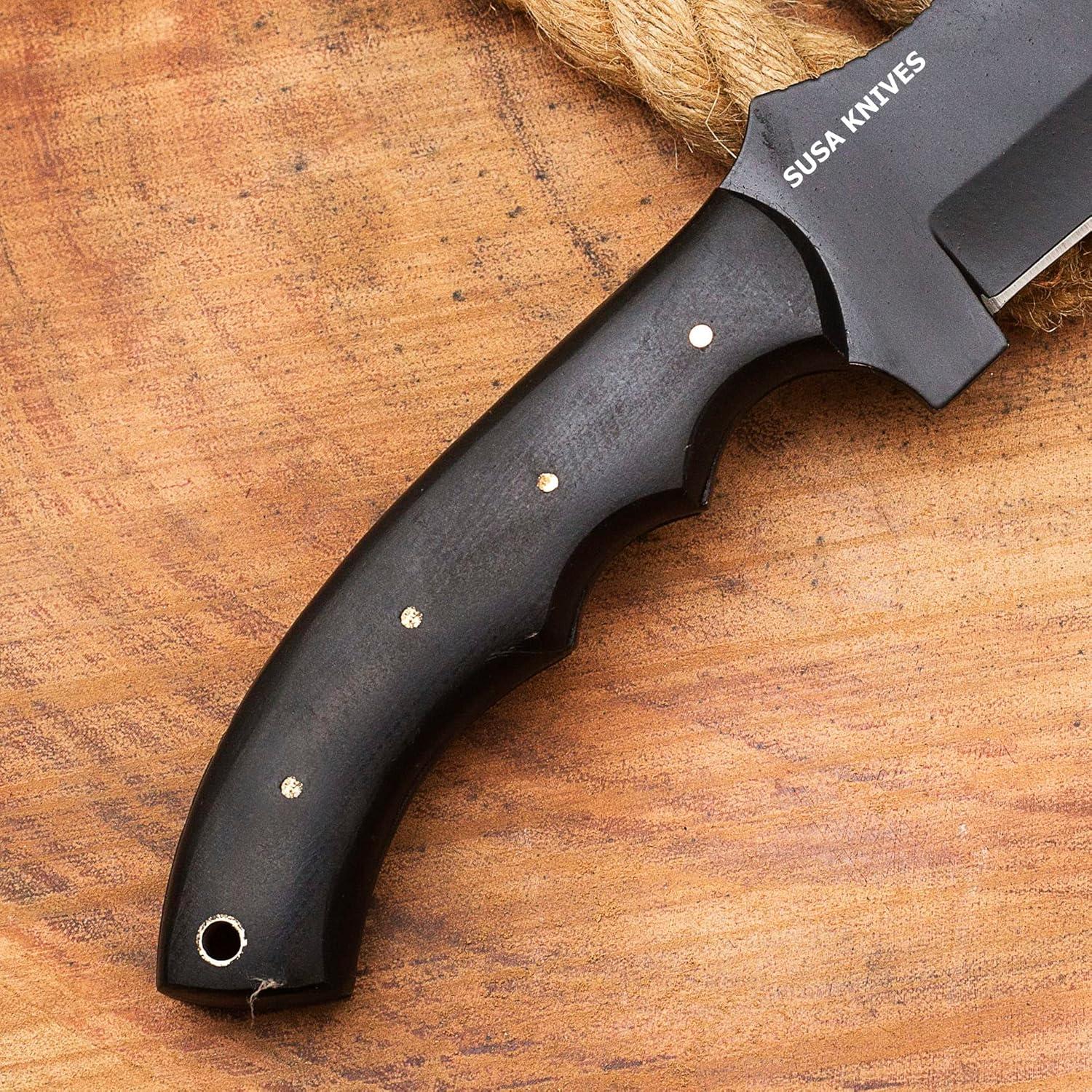 Cuchillo Tracker SUSA KNIVES Acero D2 Hecho a Mano 25.4 cm