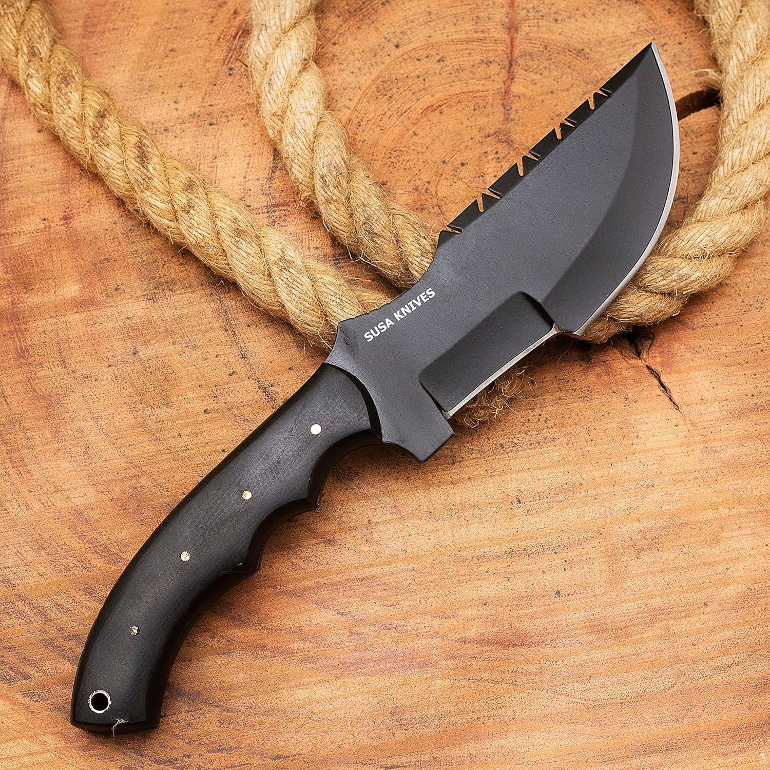 Cuchillo Tracker SUSA KNIVES Acero D2 Hecho a Mano 25.4 cm