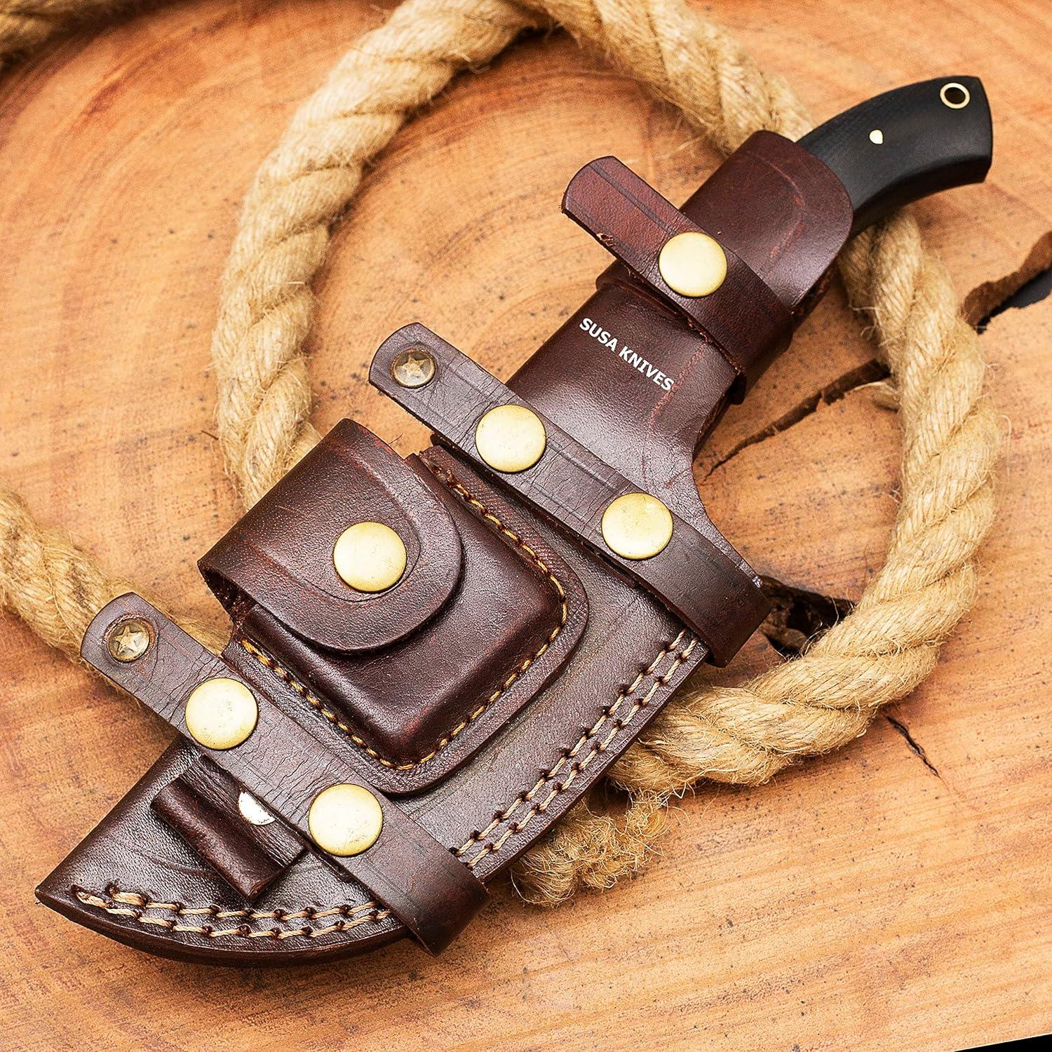 Cuchillo Tracker SUSA KNIVES Acero D2 Hecho a Mano 25.4 cm