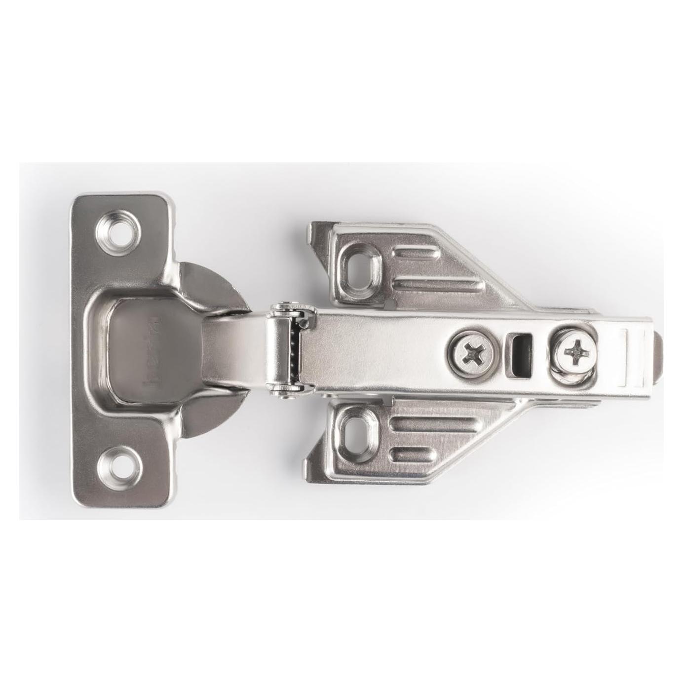 Bisagras de Gabinete Berta 2 Piezas Niquelado Cierre Suave