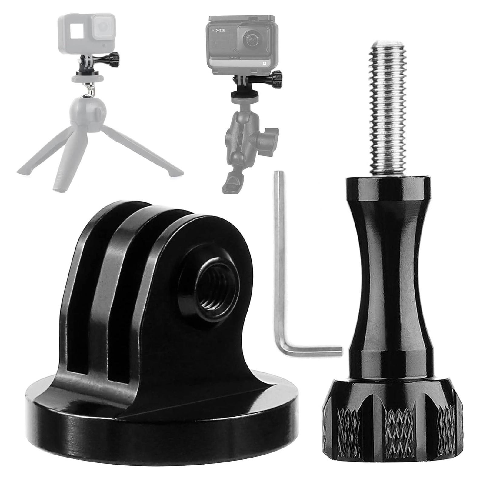 Adaptador de Montura de Trípode de Aluminio Liveda para GoPro