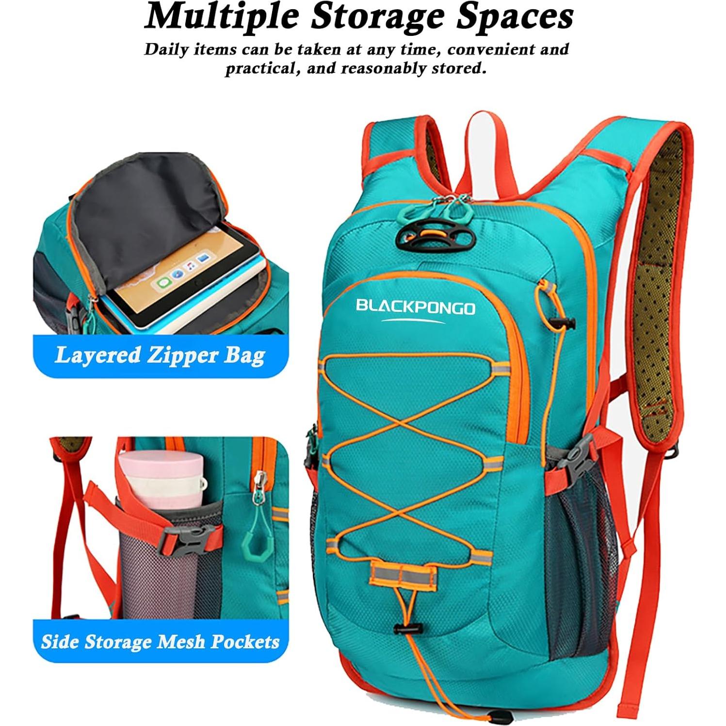 Mochila de Senderismo 35L Blackpongo Impermeable Unisex