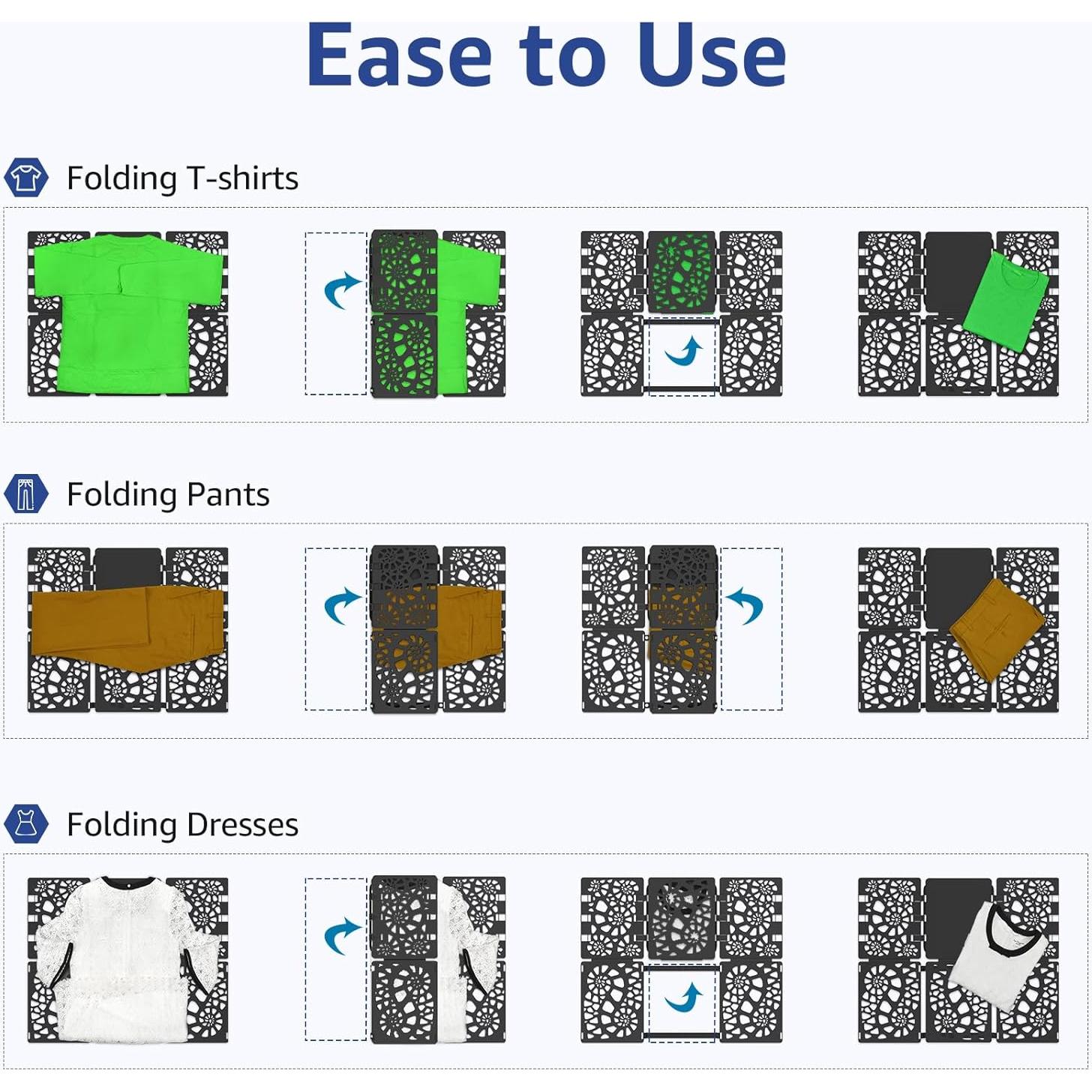 Tablero de Doblado de Ropa BoxLegend V1-Plus Negro 30.5x27.9cm