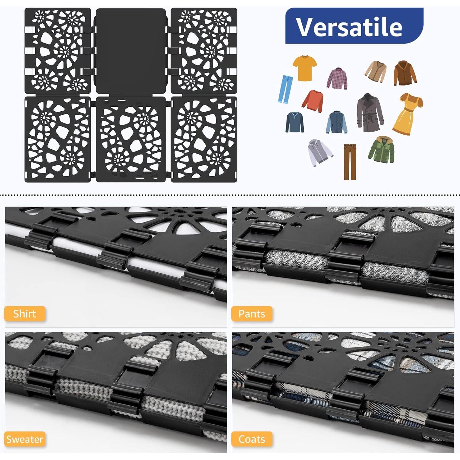 Tablero de Doblado de Ropa BoxLegend V1-Plus Negro 30.5x27.9cm