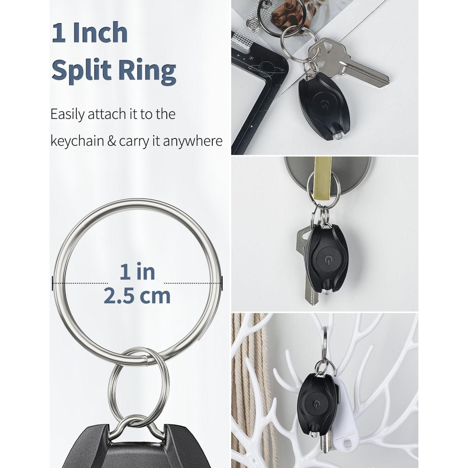 Paquete de 5 Linternas LED Uniclife Mini Llave 14 Lúmenes