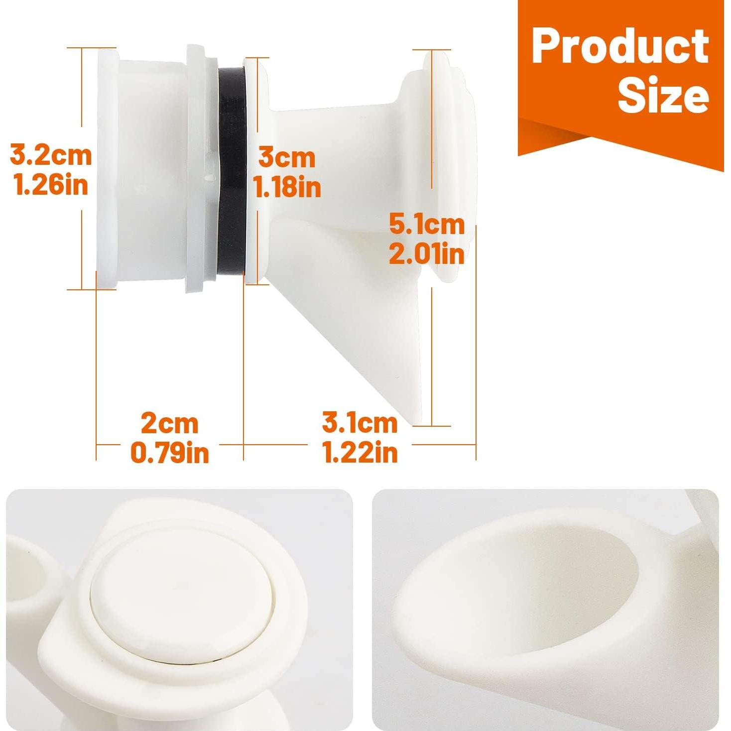 Grifo de Reemplazo Omoojee para Enfriadores Igloo 3 Paquetes