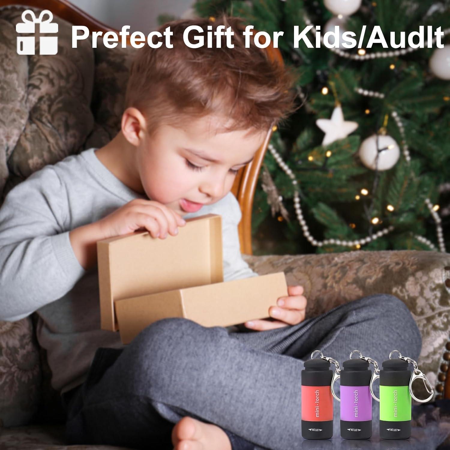 Mini Linternas LED Recargables USB Cussity 3 Paquetes