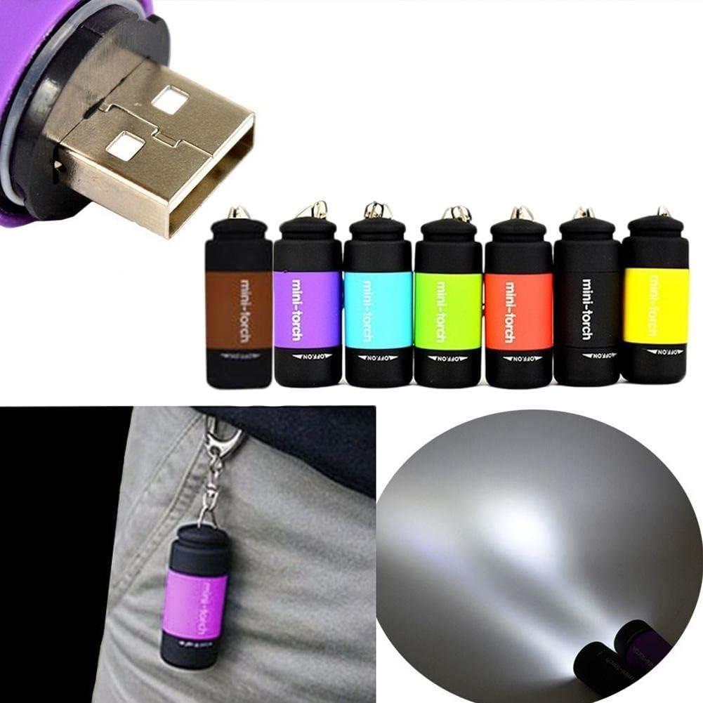 Mini Linternas LED Recargables USB Cussity 3 Paquetes