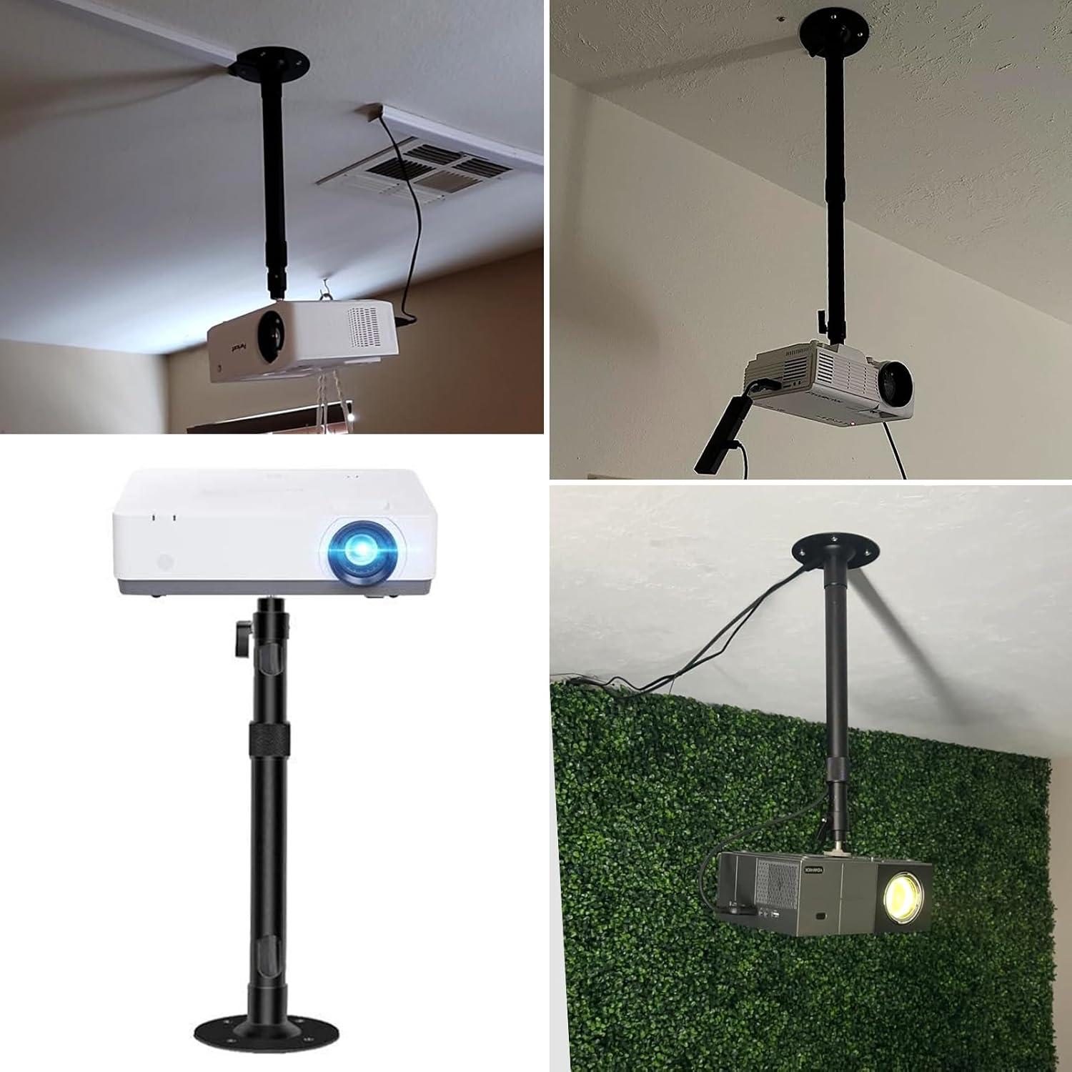 Soporte de Proyector 2-Be-Best Ajustable 37-62 cm Negro