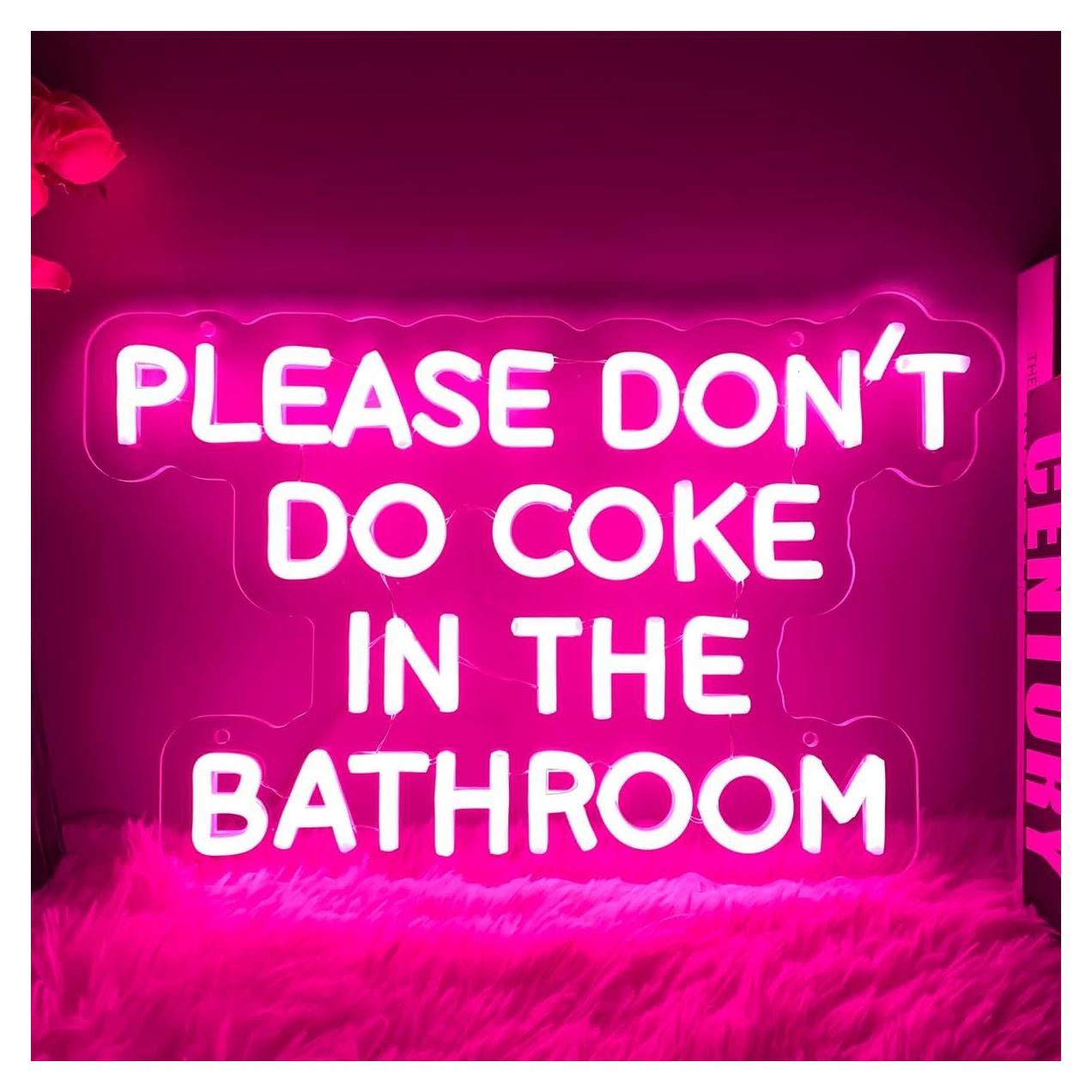 Luz de Neón LED ZPLNOSIN 40x26 cm Decoración Pared Rosa