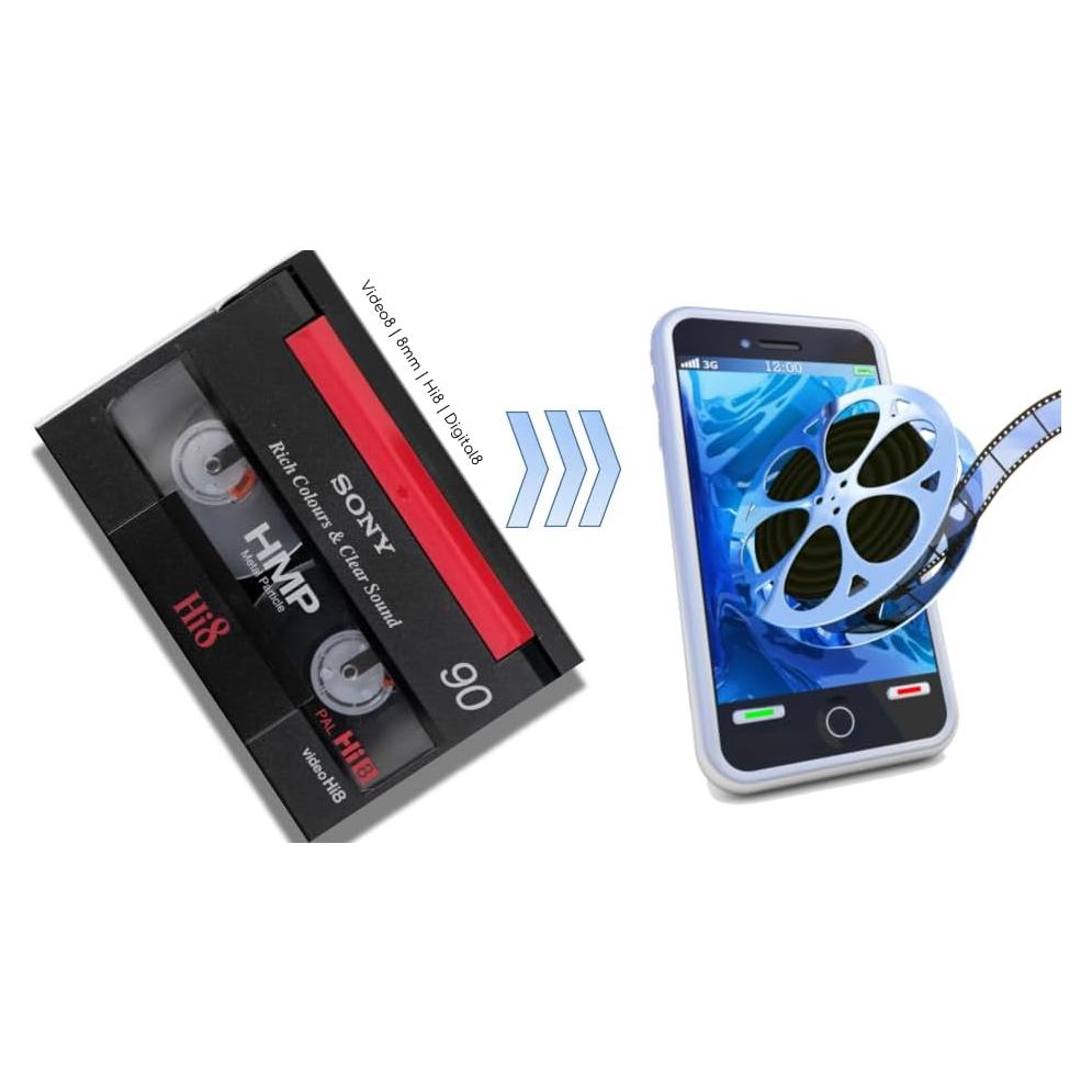 Digitalización de Cintas de Video8, Hi8, Digital8 a MP4 - Lotus Media