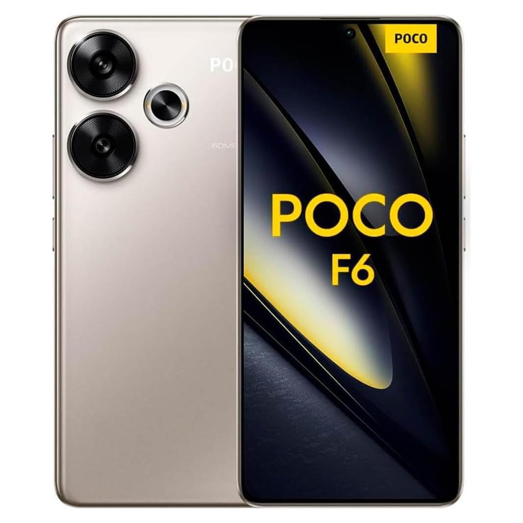 Xiaomi Poco F6 5G Titanio 512GB 12GB Cámara 50MP