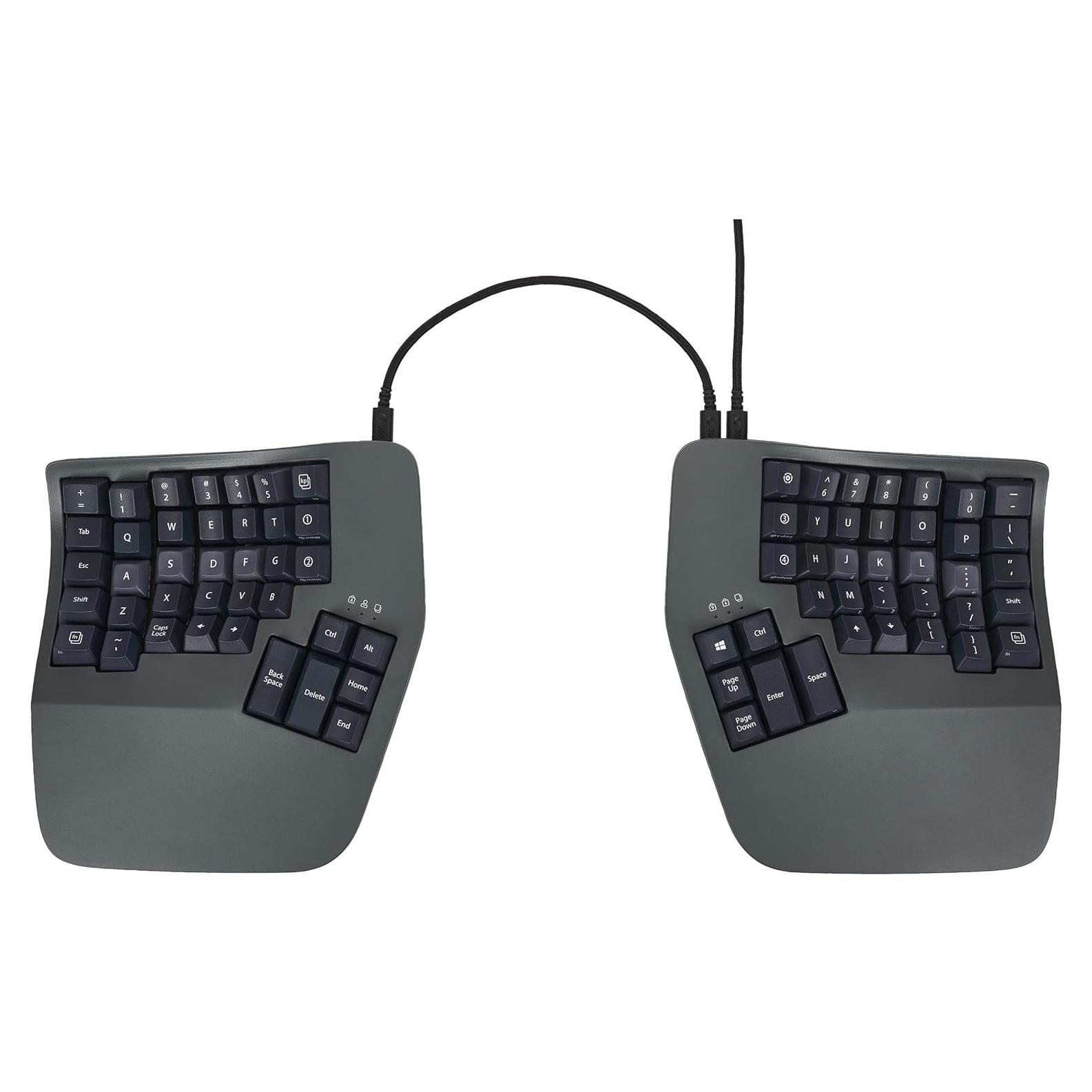 Teclado Ergonómico Kinesis Advantage360 USB-C Silencioso