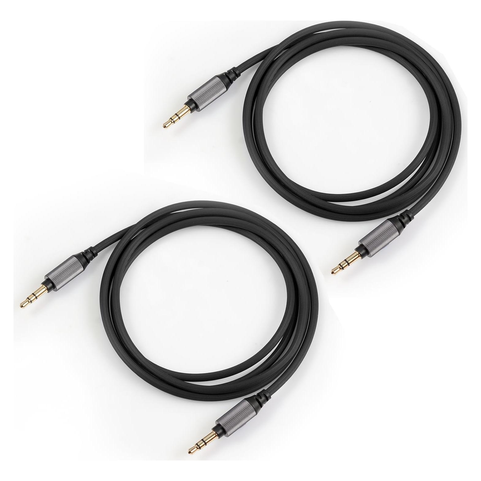 Cable de Audio 3.5mm FAAEAL 1.3m para Auriculares Sony y Technica