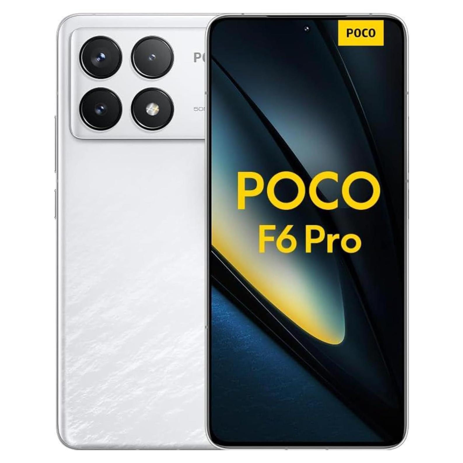 Xiaomi Poco F6 Pro 5G 512GB 12GB Cámara 50MP Blanco