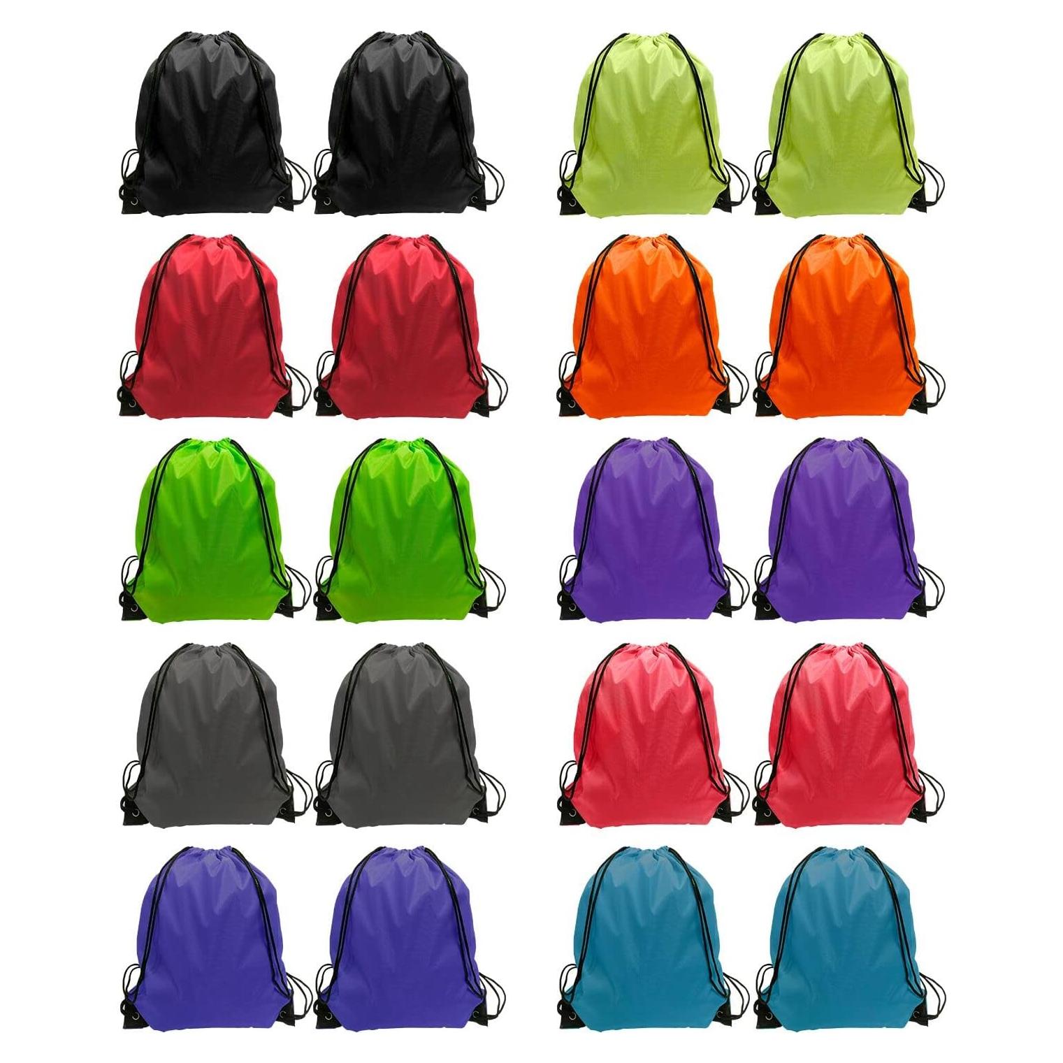 Mochila de Cuerda GoodtoU 20 Unidades 39x34cm 10 Colores