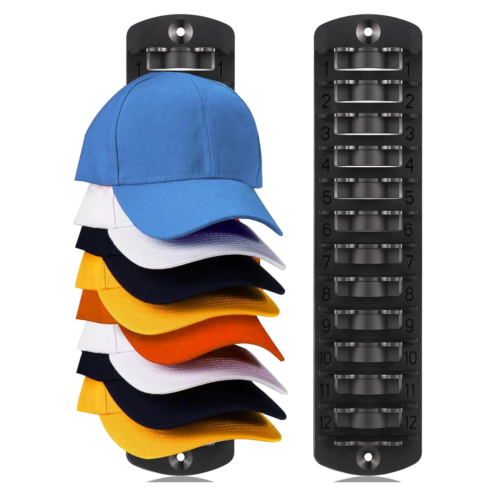 Organizador de Gorras Dntorx, Soporte Pared 1 Paquete ABS