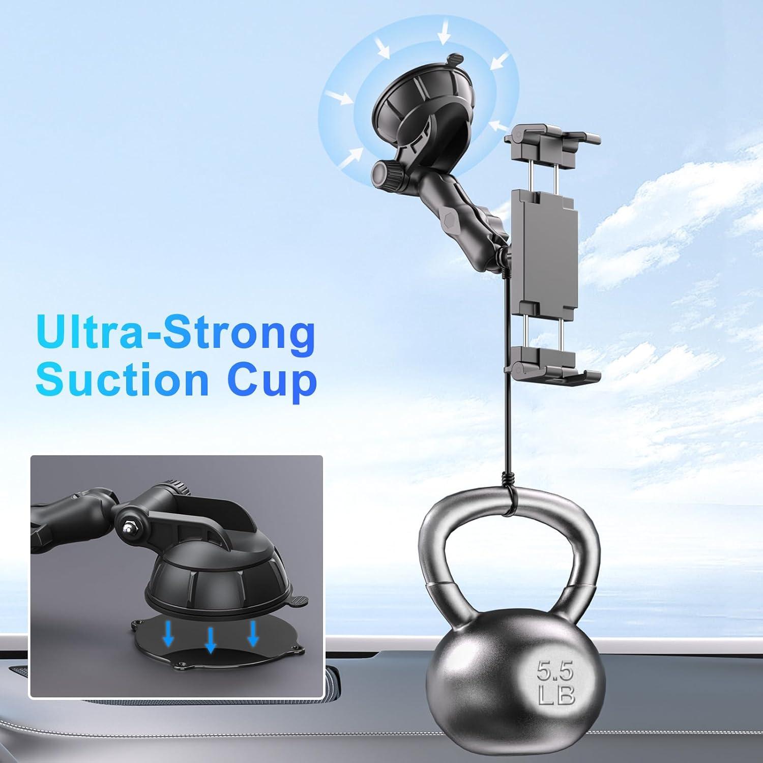 Soporte para Tableta PLDHPRO para Coche 5.1'' a 15.6''