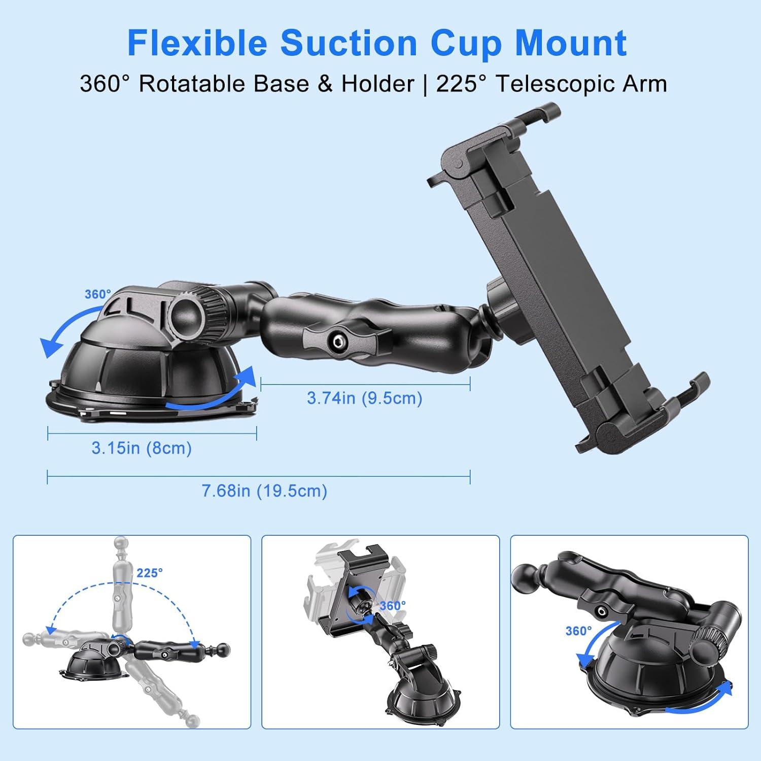 Soporte para Tableta PLDHPRO para Coche 5.1'' a 15.6''