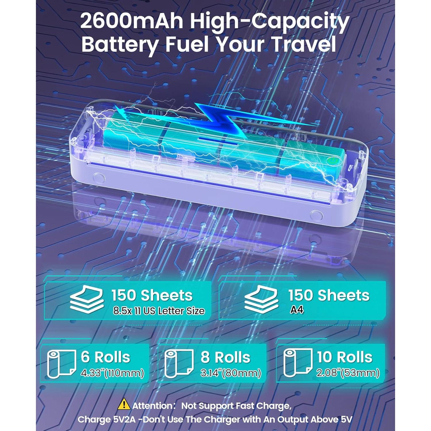 Impresora Térmica Portátil Phomemo M832 Bluetooth 300dpi