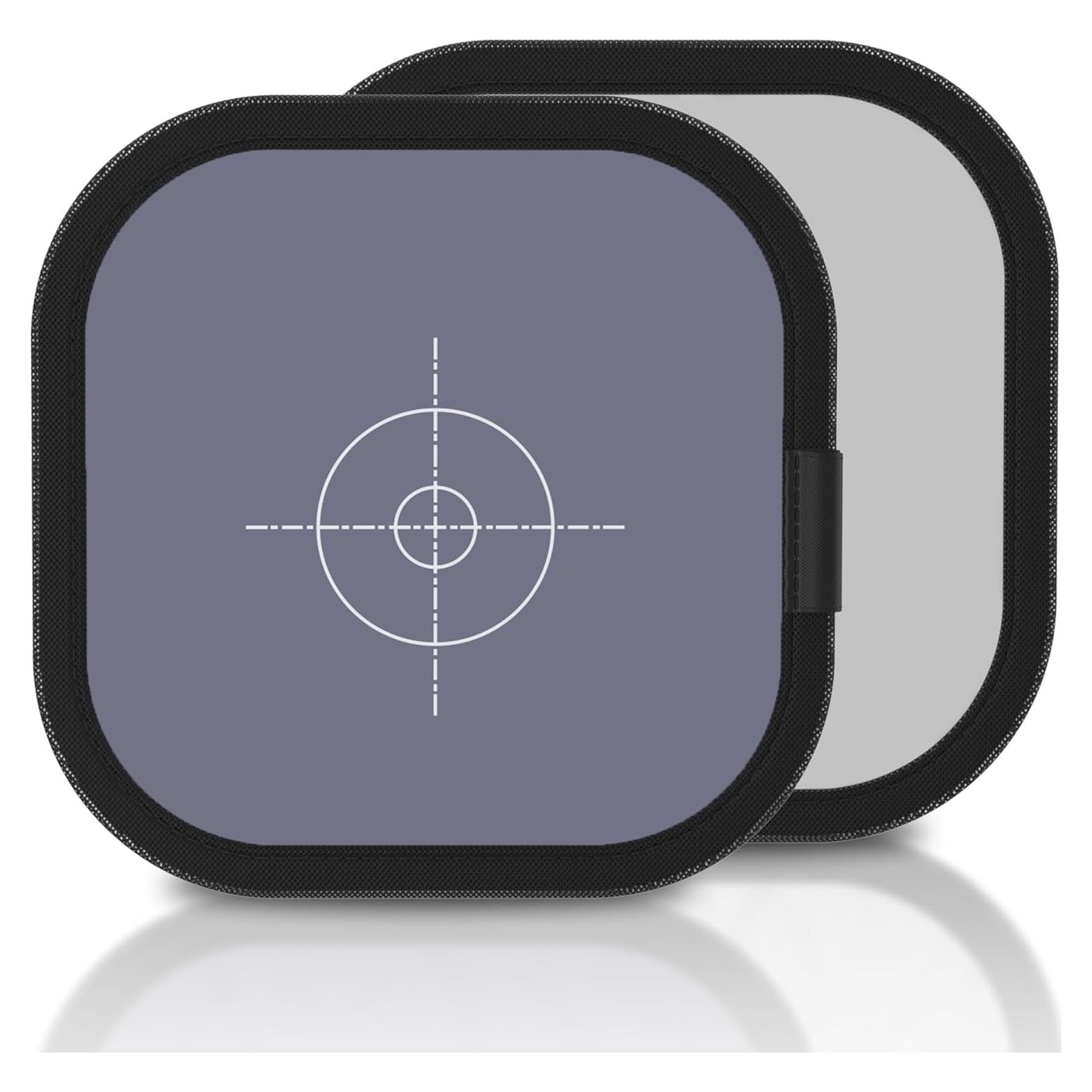 Tarjeta de Balance de Blancos Doblada 20cm Cámara Reflex