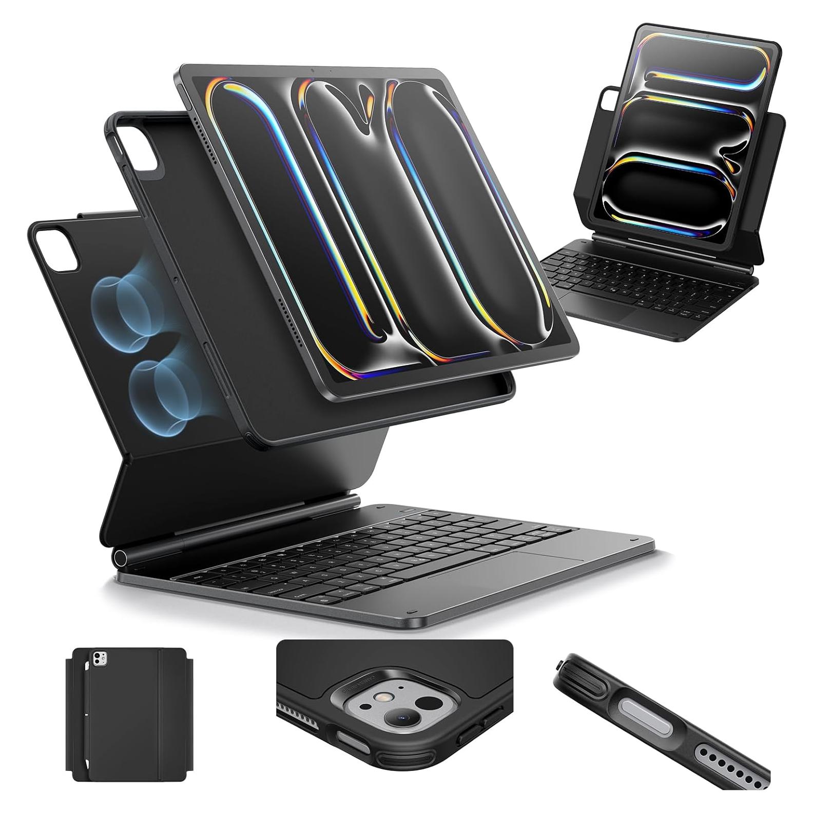 Funda ESR para iPad Pro 13" 2024 con teclado y soporte