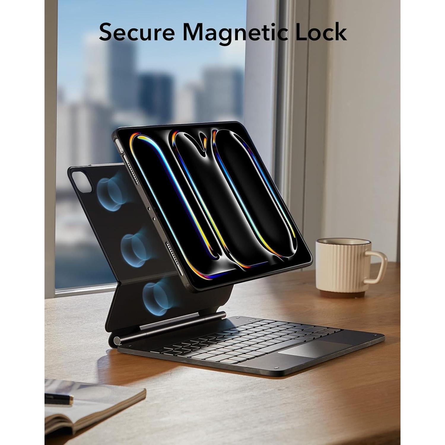 Funda ESR para iPad Pro 13" 2024 con teclado y soporte