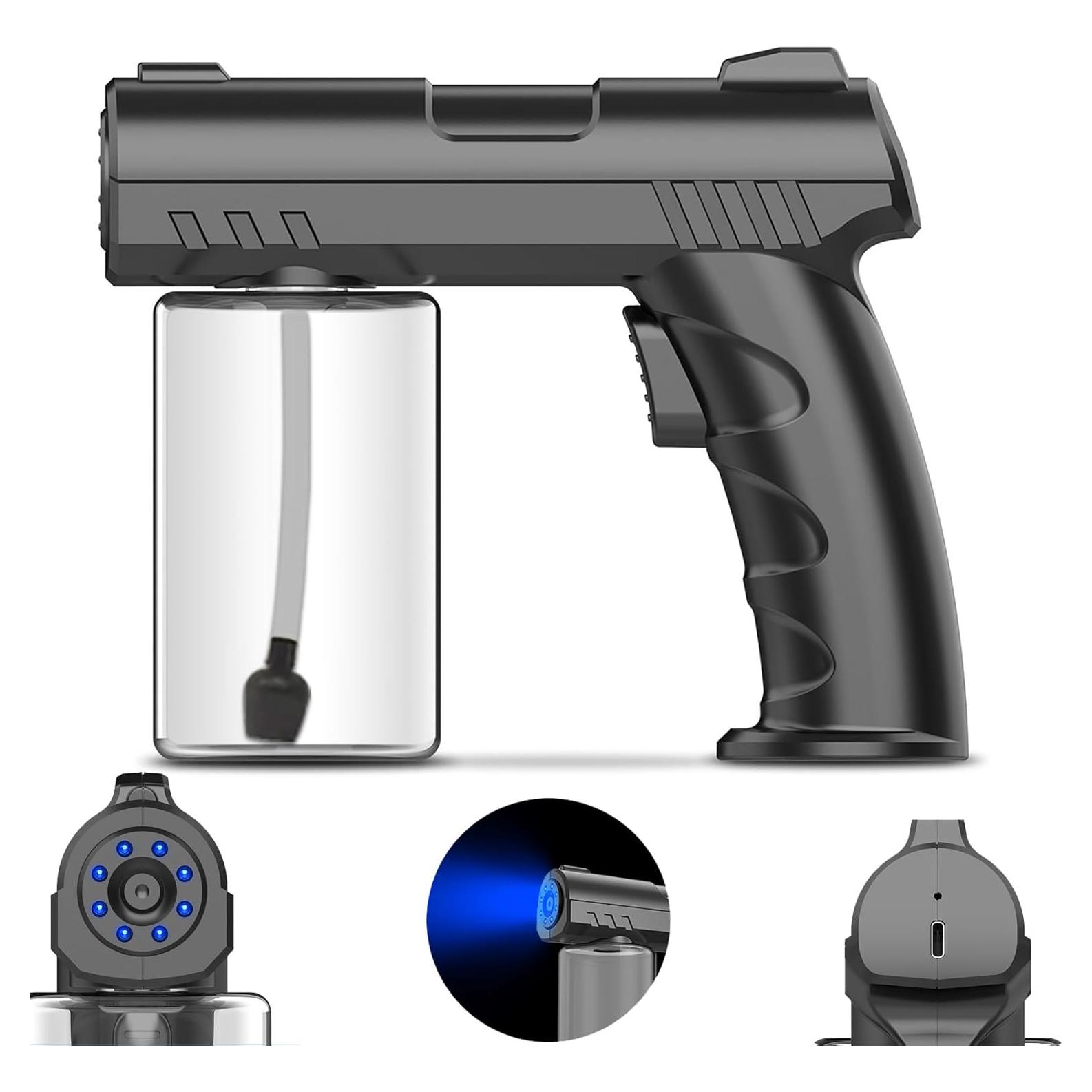 Atomizador Eléctrico de Mano Genérico K7 240g Luz Azul