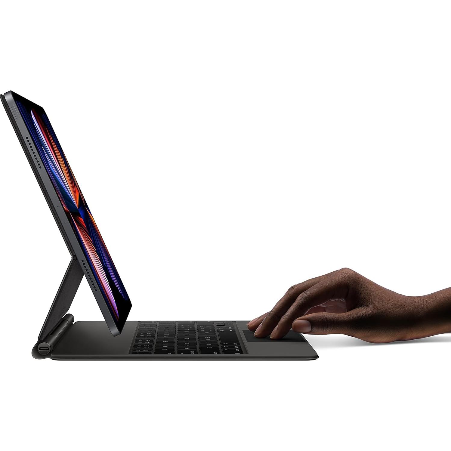 Teclado Mágico Apple para iPad Pro 12.9" y Air M2 - Negro