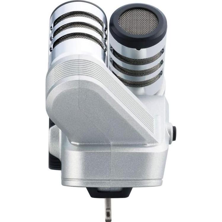 Micrófono Estéreo X/Y Zoom iQ6 para iPhone/iPad Plata