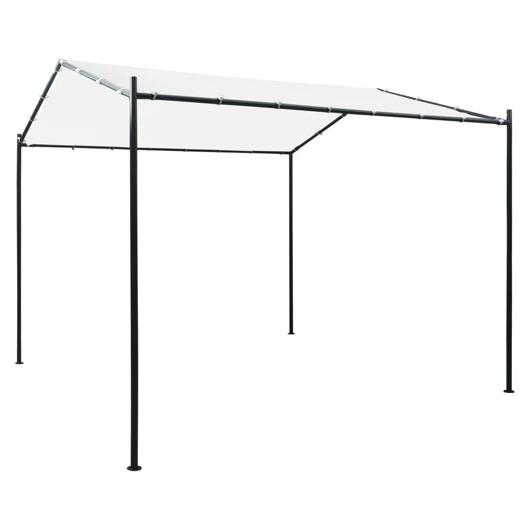 Gazebo ZQQLVOO Blanco 3x3m Jardín Impermeable UV