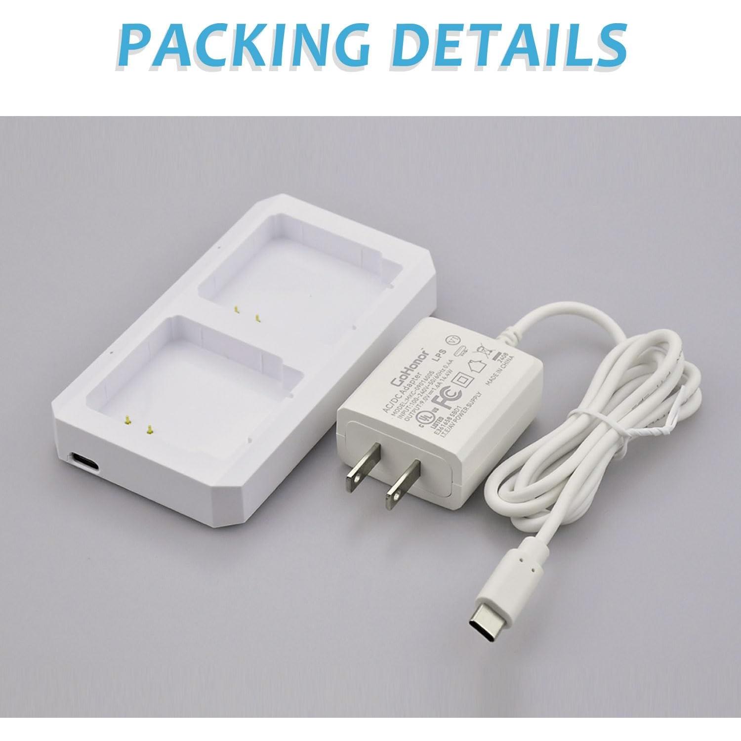 Estación de Carga Rápida GoHonor para Baterías Arlo Pro/Pro2/Go