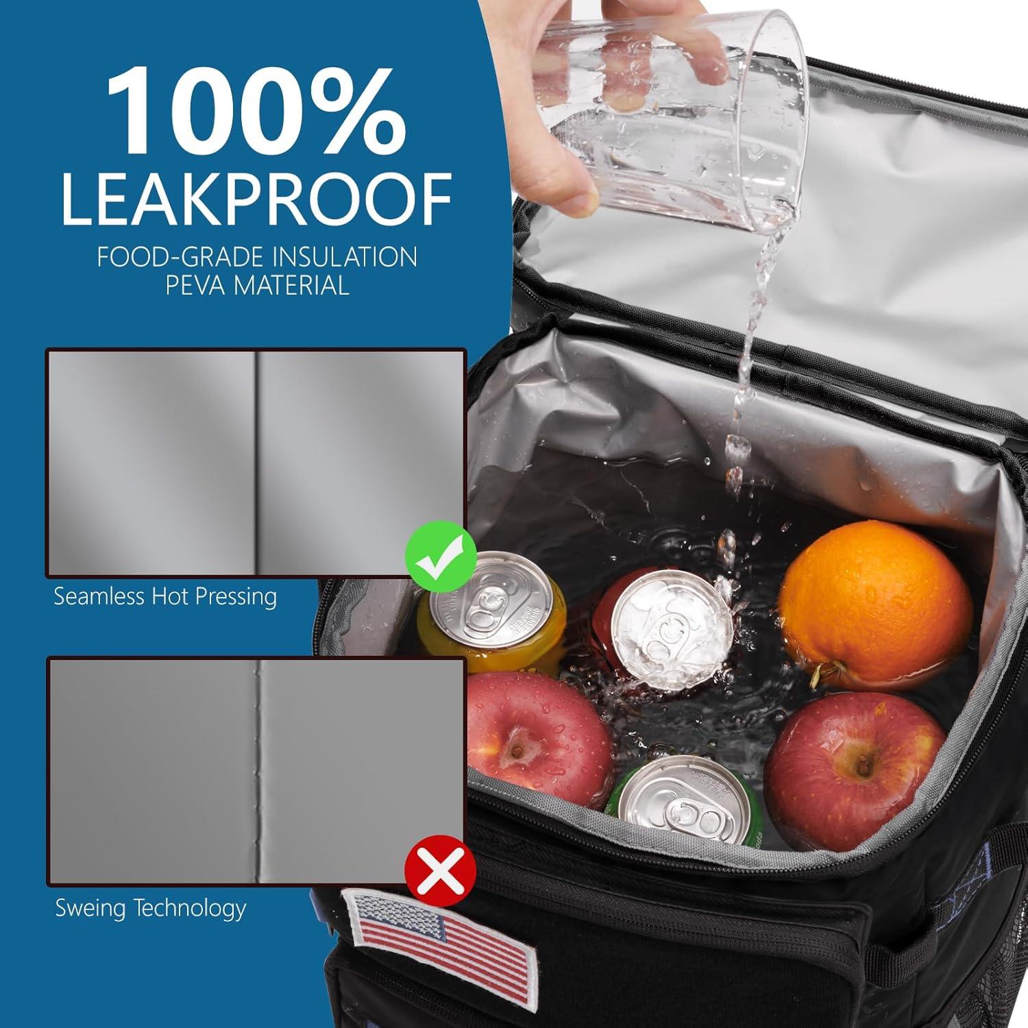 Mochila Enfriadora COOLREX 36 Latas Impermeable 22.7L