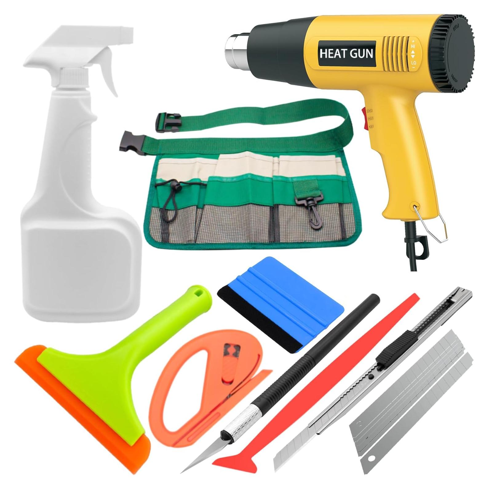 Kit de Herramientas para Envoltura de Vinilo Spanno 10 Piezas