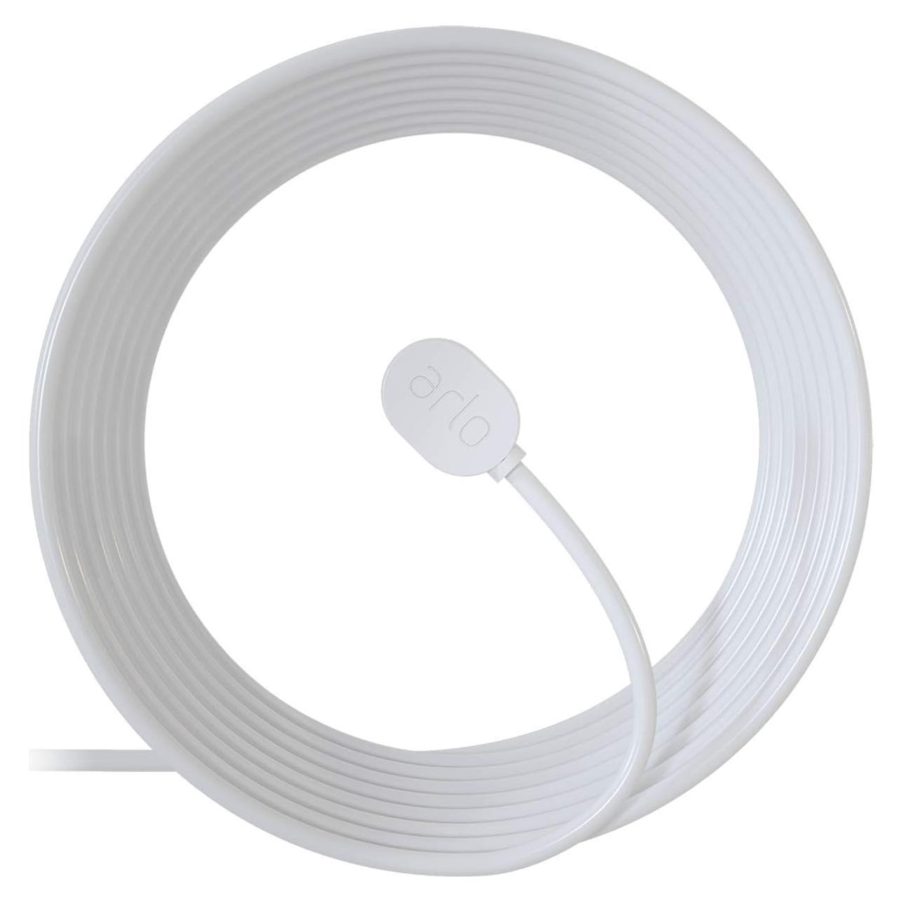Cable de Carga Exterior Arlo VMA5600C - 7.62m Blanco