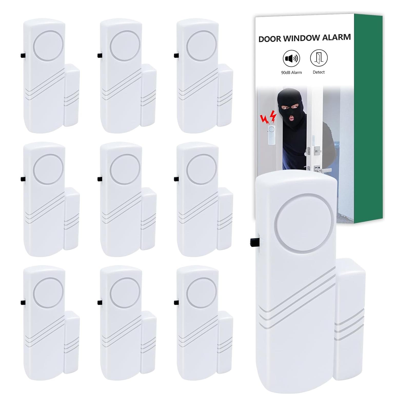 Alarma de Puerta y Ventana G-Wolf 90dB - 10 Paquete