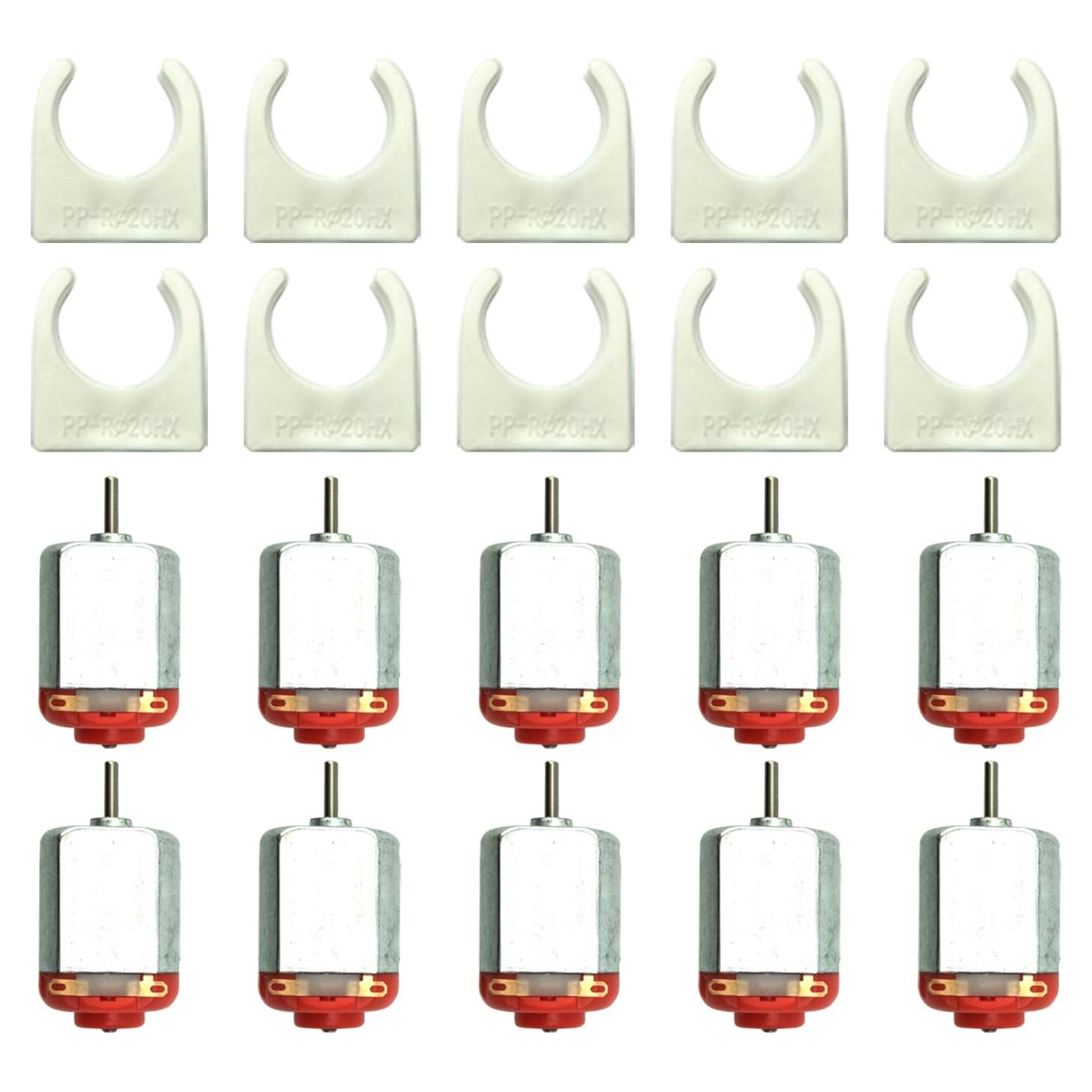 10 Motores DC 130 EUDAX 3V-12V 25000 RPM para Juguetes