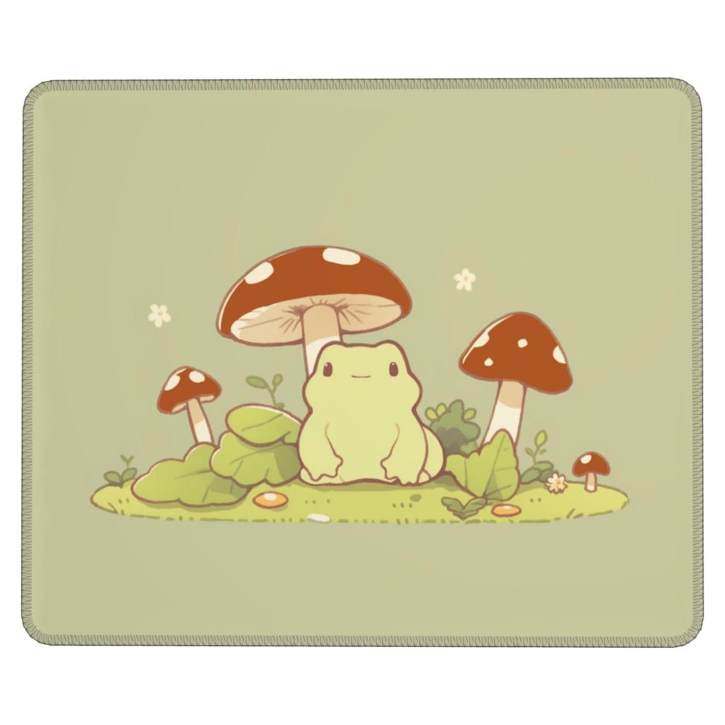 Alfombrilla de Ratón Moremohome Rana Linda Verde 21x26cm